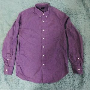 J Crew Purple Button Down Shirt
